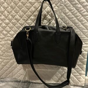❤️❤️❤️Barneys New York Black Messenger Crossbody Shoulder Handbag